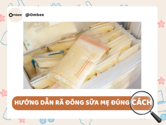 Hướng dẫn rã đông sữa mẹ đúng cách