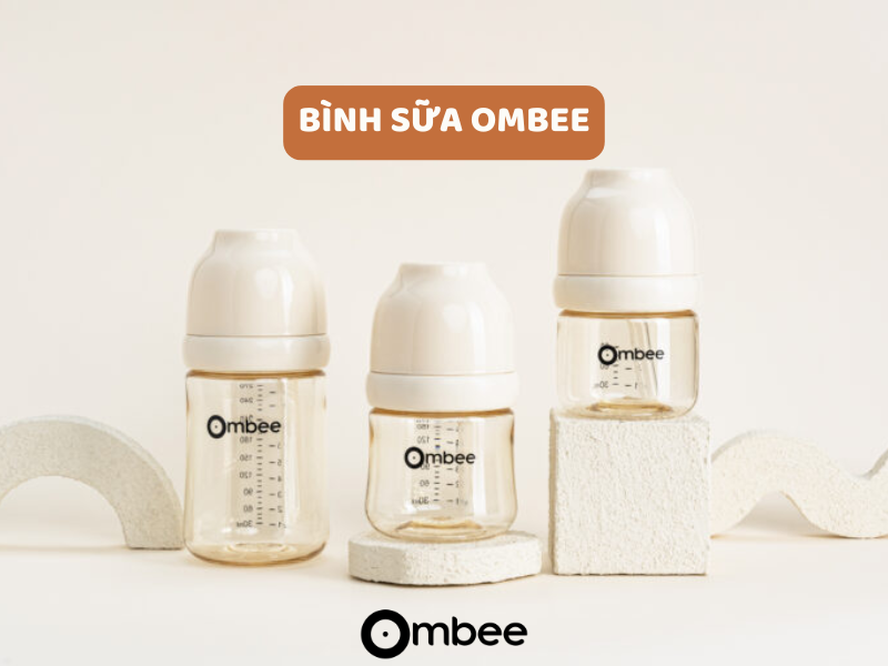 Bình sữa núm mềm Ombee