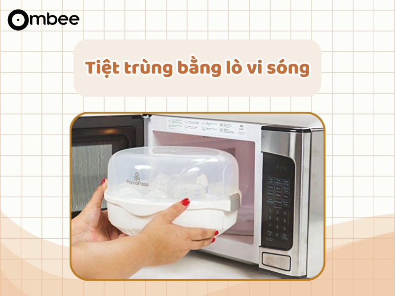 Tiệt trùng bằng lò vi sóng