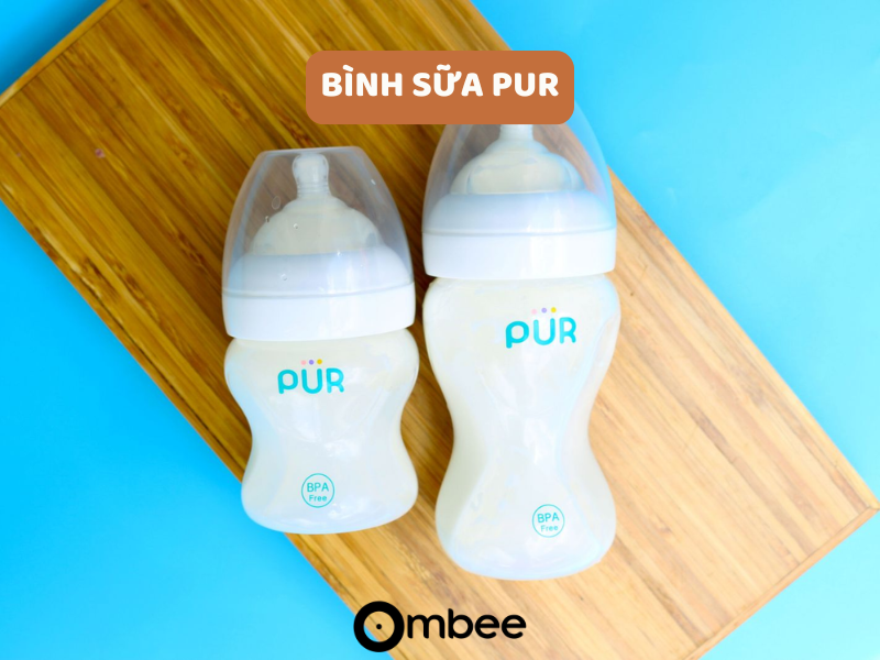 Bình sữa giống ti mẹ Pur