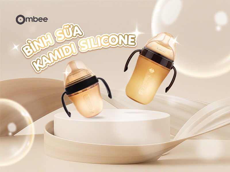 Bình sữa chống sặc Kamidi Silicon