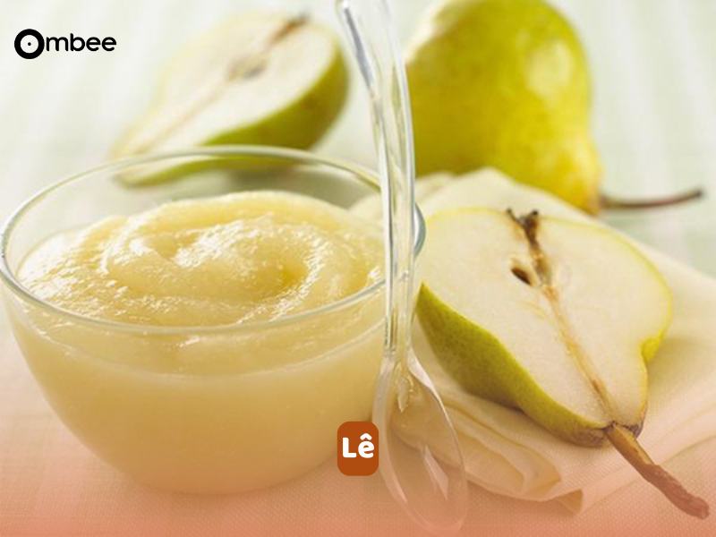 Bơ, chuối, táo, lê là những lựa chọn an toàn nếu mẹ thắc mắc trẻ 4 tháng tuổi ăn được hoa quả gì